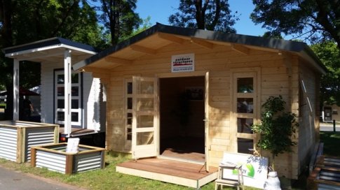 9m² and 20m² backyard cabins at Canberra Home Show