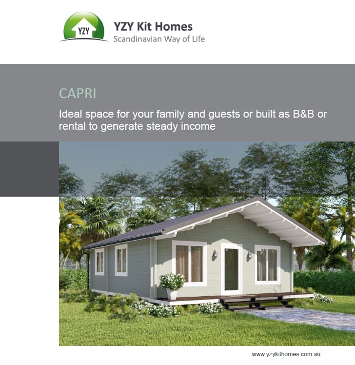 YZY Kit Homes Capri brochure