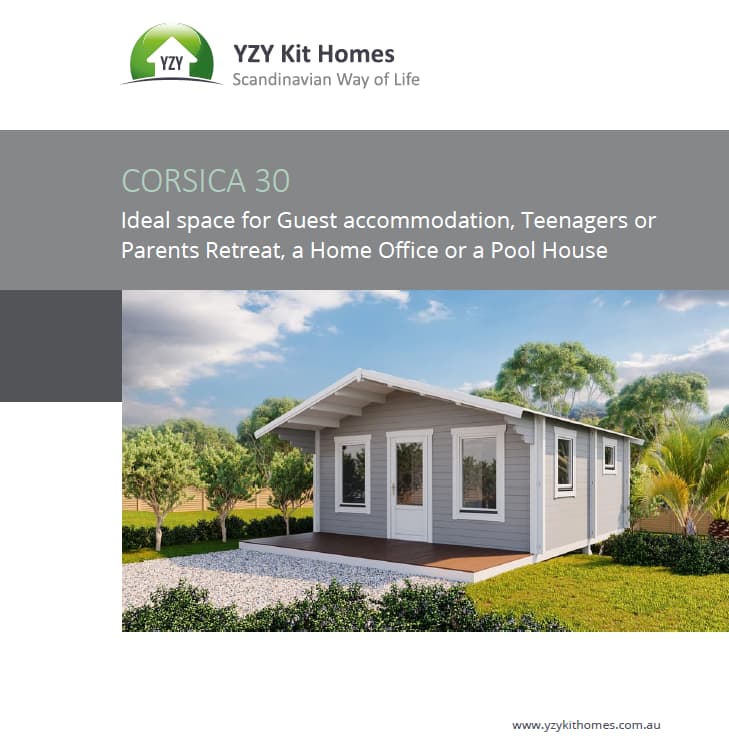 YZY Kit Homes Corsica 30 brochure