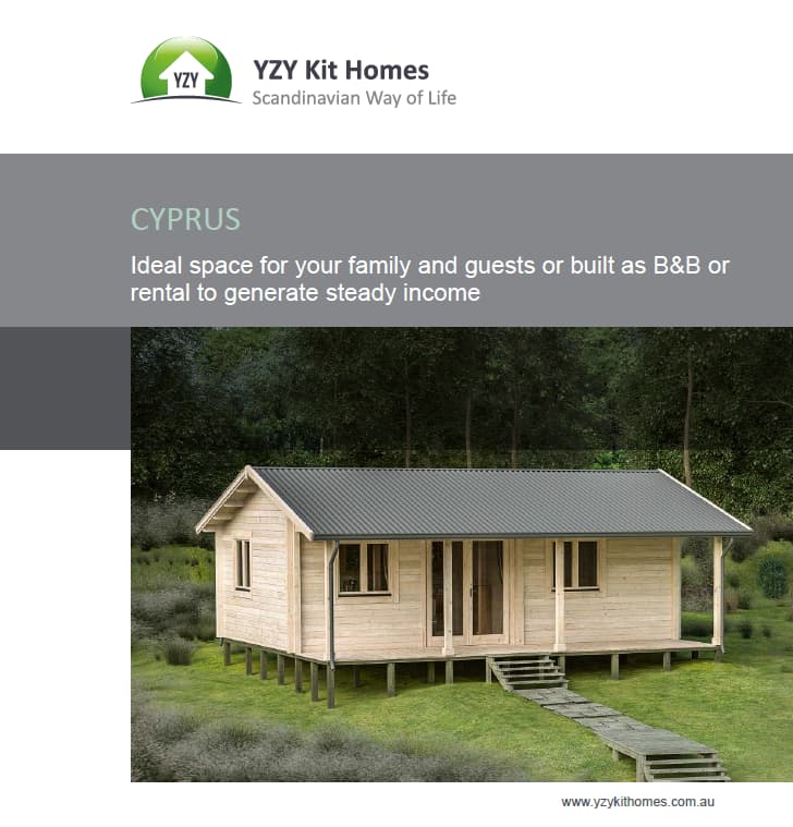 YZY Kit Homes Cyprus brochure