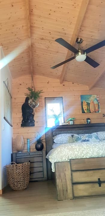 Interior bedroom addition in Coolum Beach QLD